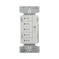 Product Image of Accell Minute Timer, 5, 10, 15, 30, & 60 Minute, 15A 120V, 5 Button, Almond, Ivory, 1-Pole 1800W, PT18M-C1