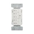 Product Image of Accell Minute Timer, 5, 10, 15, 30, & 60 Minute, 15A 120V, 5 Button, Light Almond, Ivory, 1-Pole, PT18M-C2