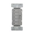 Product Image of Accell Minute Timer, 5, 10, 15, 30, & 60 Minute Default Time Settings, 15A, 120V, 5 Button, Gray, PT18M-GY