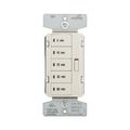 Product Image of Accell Minute Timer, 5, 10, 15, 30, & 60 Minute Settings, 15A, 120V, 5 Button, Light Almond, PT18M-LA
