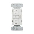 Product Image of Accell Minute Timer, 5, 10, 15, 30, & 60 Minute Default Settings, 15A, 120V, Five Button, 1-Pole, PT18M-W