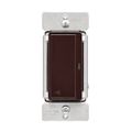 Product Image of Z-Wave Plus Switch, Power Failure Memory, 15A, 120V, Brown, 1-Pole, 3-Way, Multi-Location, RF9601DB