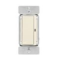 Product Image of Z-Wave Plus Switch, Power Failure Memory, 15A, 120V, Light Almond, 1-Pole, 3-Way, Multi-Location, RF9601DLA