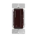 Product Image of Z-Wave Plus Dimmer Switch, Brown, 1 Pole, 120V, 300W Dimmable Led/Cfl, 600W Incan/Hal., Mlv, Elv, RF9643-NDB