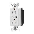 Product Image of Z-Wave Plus Split Control Wireless Receptacle, 15A, 120V Actuator, Alpine White, RFTR9605-TAW