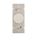 Product Image of Rotary Dimmer, Power Failure Memory, w/ Preset, #16 Awg 5A, 120V, Light Almond, Indoor 1-Pole, RI06P-LA