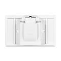 Product Image of Non-Metallic Receptacle Cover, Self-Closing, Surface Mount, White, Single Receptacle Wet, 1-Gang, S1951W-SP