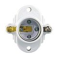 Product Image of Lampholder, Keyless Cleat Socket, #14-10 Awg, Medium Base, White, Thermoset, 250V, 660W, S752W-SP