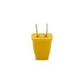 Product Image of Straight Blade Plug, #16 Awg 15A 125V, Translucent Gold, Impact-Resistant 1-15P, 2-Pole, 2-Wire, SA540GD