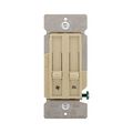 Product Image of Dimmer & Fan Speed Control, No Neutral Required, #14 -12 Awg 120V, Ivory, 1-Pole, 300W, SDC15-V