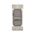 Product Image of Dimmer, No Neutral Required, #14 -12 Awg 120/277 Vac, Gray, Led, Fluorescent, 1-Pole, 3-Way, SF10P-GY