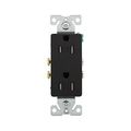 Product Image of Residential Duplex Receptacle, #14-10 Awg 15A 125V, Side & Push, Black, TR1107BKBXSP