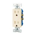Product Image of Residential Duplex Receptacle, #14-10 Awg 15A 125V, Light Almond, TR1107LA-BOX