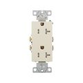 Product Image of Residential Duplex Receptacle, #14-10 Awg 20A 125V, Side Wire, Light Almond, TR1307LA-BOX
