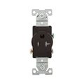 Product Image of Commercial Single Receptacle, #14-10 Awg 20A 125V, SideWire, Brown, Impact-Resistant, TR1877B-BXSP