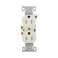 Product Image of Residential Duplex Receptacle, #14-10 Awg 15A 125V, Light Almond Auto Grounding, TR270-9LA