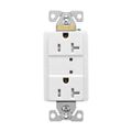 Product Image of Tvss Receptacle, Led Indicat, #14-#10 Awg 20A, Bk & Sd Wire, 840J, White Straight Blade, TR5360WS