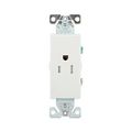 Product Image of Heavy-Duty Industrial Single Receptacle, #14-10 Awg 15A 125V, Impact-Resistant & Back Body, Pvc, TR6250W-BOX