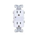 Product Image of Led Nightlight w/ Duplex Receptacle, #12-#14 Awg 15A, Flush Mount, 120/277V, 2-Pole 3-Wire, TR7734W-BOX