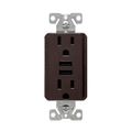 Product Image of Combination 3.6A Usb Charger With Duplex Receptacle, 15A, 125V, Rb, TR7765RB-KB-L