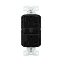 Product Image of Slim Afci Receptacle, #14 -10 Awg 20A, 125V, Afci, Back & Side Wire, Black, 5-20R, 2-Pole 3-Wire, TRAF20BK