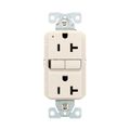 Product Image of Slim Afci Receptacle, #14 -10 Awg 20A 125V, Afci, Light Almond, 5-20R, 2-Pole 3-Wire, TRAF20LA