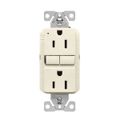 Product Image of Tamper-Resistant, Self-Test Gfci, 15A, 125V, Light Almond, Slim Design, TRGF15LA