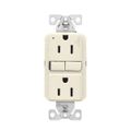 Product Image of Tamper-Resistant, Controlled, Self-Test Gfci, 15A, 125V, Light Almond, Slim Design, TRGFC15LA