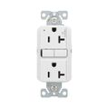 Product Image of Tamper-Resistant, Controlled, Self-Test Gfci, 20A, 125V, White, Slim Design, TRGFC20W