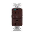 Product Image of Tr Hg Gfci, 15A, 125V, Brown, Slim, TRGFH15B