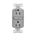 Product Image of Tr Hg Gfci, 15A, 125V, Gray, Slim, TRGFH15GY