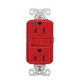 Product Image of Tr Hg Gfci, 15A, 125V, Red, Slim, TRGFH15RD