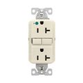Product Image of Tr Hg Gfci, 20A, 125V, Light Almond, Slim, TRGFH20LA
