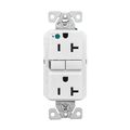 Product Image of Tr Hg Gfci, 20A, 125V, White, Slim, TRGFH20W