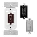 Product Image of Toggle Dimmer, Univ. Toggle Dimmer W/ Preset Brown/Gray/Black, B, TUL06P-C7