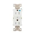 Product Image of Commercial Duplex Receptacle, #14-10 Awg 15A 125V, Back & Side, Weather Resistant, TWRBR15WBXSP