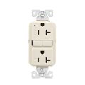 Product Image of Tamper And Weather-Resistant, Self-Test Gfci, 20A, 125V, Light Almond, Slim Design, TWRGF20LA