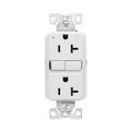 Product Image of Tamper And Weather-Resistant, Self-Test Gfci, 20A, 125V, White, 50 Pack, Slim Design, TWRGF20W-50