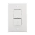 Product Image of Vacancy Sensor Switch, No Neutral Connection, 120V, 1-Pole, 3-Way, 1-Phase, 450 Sq Ft, 600W, VS306U-W