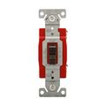 Product Image of Toggle Switch, Brown, Screw, Flush, 1-Pole, Brass, 120/277 Vac, #14 To 10 Awg, Back & Side, WD1221B