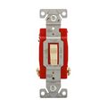Product Image of Toggle Switch, Ivory, Screw, Flush, 2-Pole, Dual Pole, Brass, 120/277 Vac, #14 To10 Awg, WD1222V