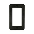 Product Image of Non-Metallic Portable Outlet Box, Black, Decorator Cover Platee, Alcryn And Valox, WD3055BK