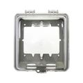 Product Image of Non-Metallic Portable Outlet Box Depth, Black, Single Receptacle, 1.56" Dia. Opening, WD3059BK-LLN