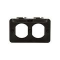 Product Image of Non-Metallic Portable Outlet Box, Black, Duplex Receptacle With Flip Lid, Alcryn And Valox, WD3060BK