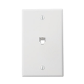 Product Image of Standard Telephone Wall Jack, 6P6C, Screw Terminals (White)