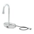 Product Image of ChekPoint Electronic Faucet, 4" Wall Mount, Gooseneck, Thermostatic Mixing Valve (Two-Hole Installation Design)