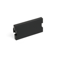 Product Image of Blank MOS Module, 1 Unit High (Black)