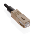 Product Image of Fastcam, Pre-polished Connector, Sc (beige), Om1 (62.5/125um Multimode)