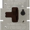 Product Image of Ariadni LED+ Dimmer Switch, 150W LED, Single Pole/3-Way, No Neutral Required,120V, Brown