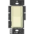 Product Image of Diva 3-Speed Fan Control and On/Off Light Switch, 1.5A Fan, 1A LED, Single Pole/3-Way - Almond, No 120V